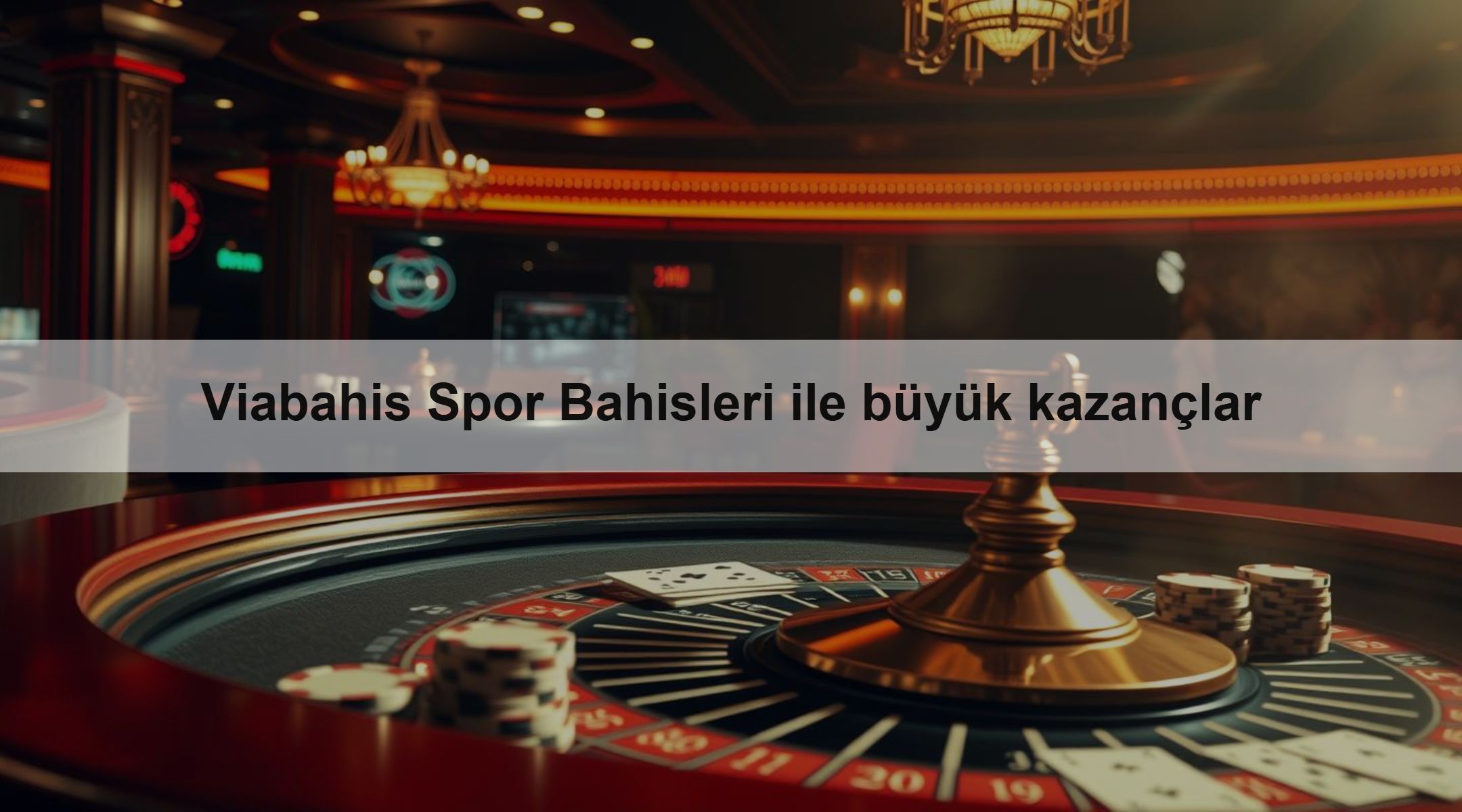 Viabahis Spor Bahisleri ile büyük kazançlar